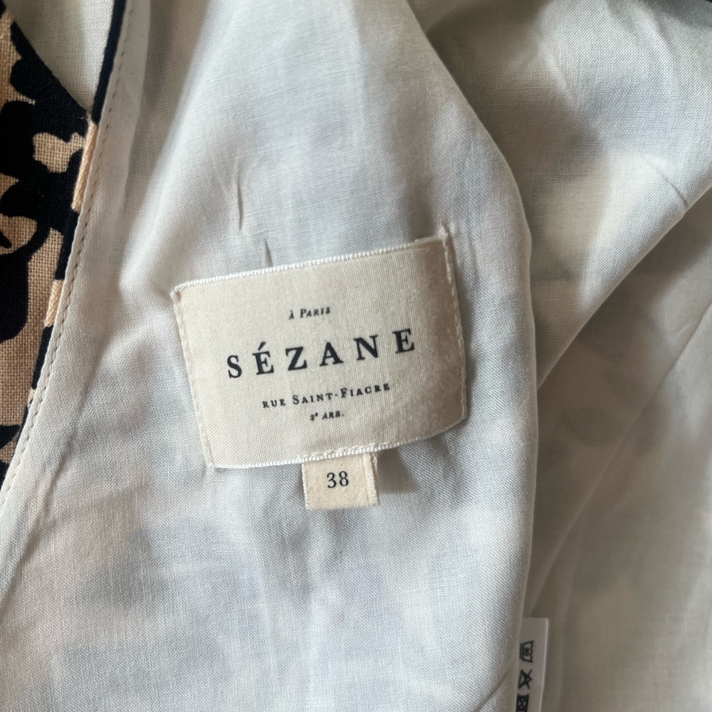 Sezane Clare Blouse, NWOT, Size 6 - Picture 6 of 8